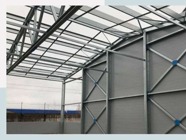 Каркасные ангары от СтальСтрой-Крт по цене от 626 руб.