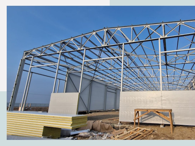 Утепленные ангары в Карталы от 626 руб. за м²