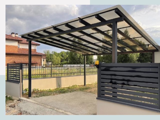 Металлические навесы в Карталы от 626 руб. за м²