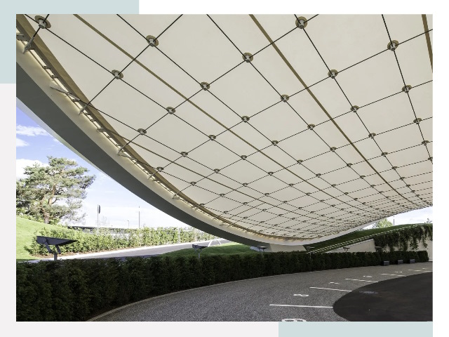 Мембранные конструкции в Карталах