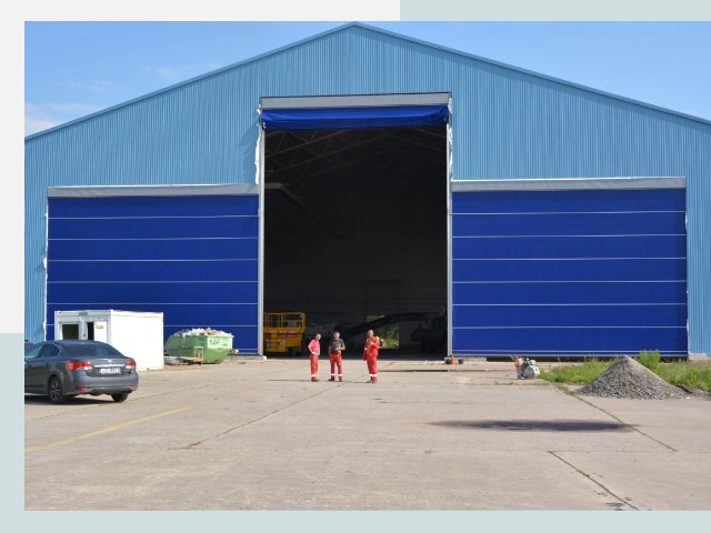 Ангарные ворота в Карталы от СтальСтрой-Крт по цене 626 руб.