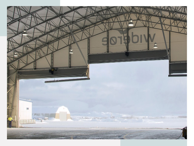 Ворота для ангаров в Карталах