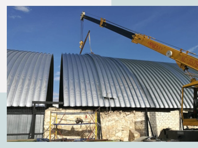 Реконструкция ангаров в Карталах от 626 руб.