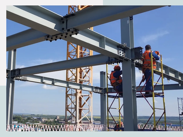 Монтаж металлоконструкций в Карталах